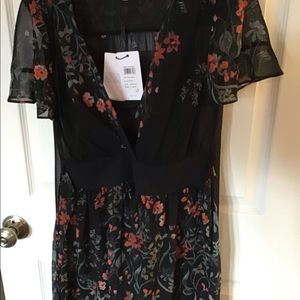 Reiss Sadie Floral Dress Size 4US New with Tags